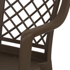 Poltrona Plástico Jamaica Marrom 89x58cm