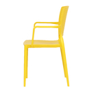 Poltrona Plástico Safira Amarela 84x59cm