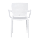 Poltrona Plástico Safira Branca 84x59cm
