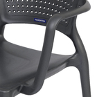 Poltrona Plástico Safira Grafite 84x59cm