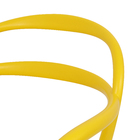 Poltrona Plástico Sissi Amarela 80x57cm