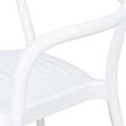 Poltrona Plástico Sissi Branca 80x57cm
