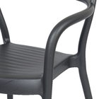 Poltrona Plástico Sissi Grafite 80x57cm