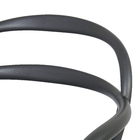 Poltrona Plástico Sissi Grafite 80x57cm