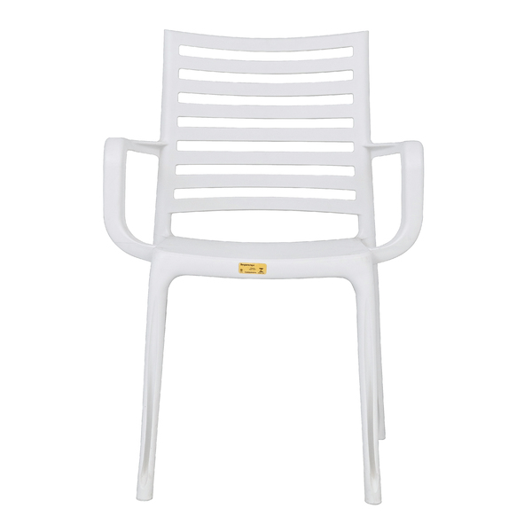 Poltrona Plástico Sunday Branca 84x59cm