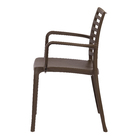 Poltrona Plástico Sunday Marrom 84x59cm