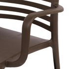 Poltrona Plástico Sunday Marrom 84x59cm