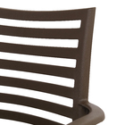 Poltrona Plástico Sunday Marrom 84x59cm