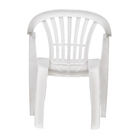 Poltrona Plástico Vila Boa Vista Branca 77x43cm