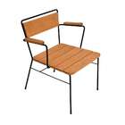 Poltrona Porto Natural E Preta