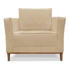 Poltrona Potenza Linho Dourada