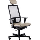 Poltrona Presidente Com Encosto Tela Mesh Linha Web Design Be