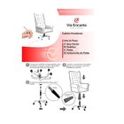 Poltrona Presidente Consul Chest Design Clássico Marrom Café