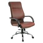 Poltrona Presidente Luxuosa Chief Marrom