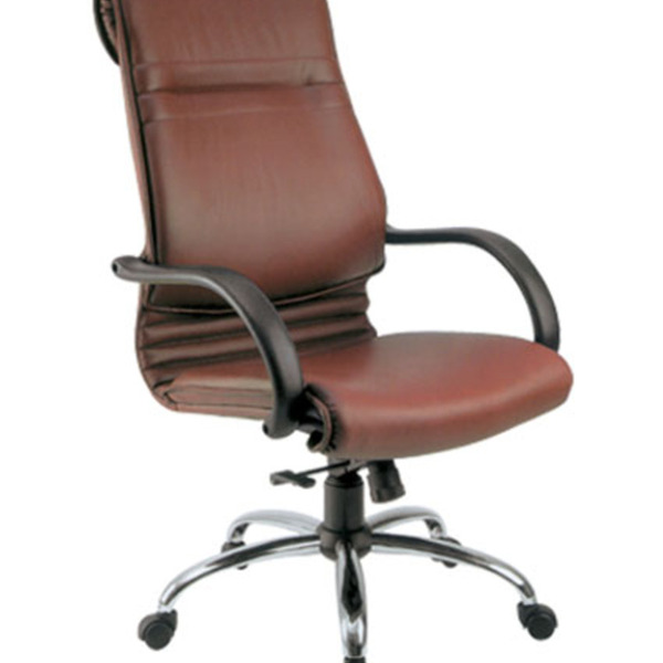 Poltrona Presidente Luxuosa Linha Chief Marrom Marrom