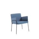 Poltrona Queen Daf Mobiliário Azul Jeans