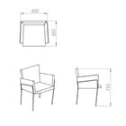 Poltrona Queen Daf Mobiliário Azul Jeans