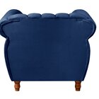 Poltrona Realeza Chesterfield Cadeira Vintage Decoração Retrô