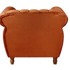 Poltrona Realeza Chesterfield Cadeira Vintage Decoração Retrô