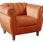 Poltrona Realeza Chesterfield Cadeira Vintage Decoração Retrô