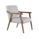 Poltrona Rebecca Bege E Nogueira