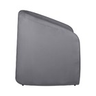 Poltrona Recepção Lara Veludo Grafite - Vallisa Decor