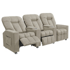 Poltrona Reclinável 3 Lugares Para Sala De Cinema Pequim Linh