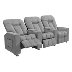 Poltrona Reclinável 3 Lugares Para Sala De Cinema Pequim Linh