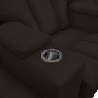 Poltrona Reclinável 3 Lugares Para Sala De Cinema Pequim Pu M