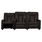 Poltrona Reclinável 3 Lugares Para Sala De Cinema Pequim Pu M