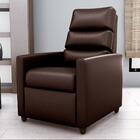 Poltrona Reclinável  Papai Theo Sintetico Marrom