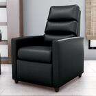 Poltrona Reclinável  Papai Theo Sintetico Preto
