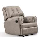 Poltrona Reclinável Articulada Papai Mesclado Bege