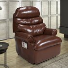 Poltrona Reclinável Barão  Couríssimo  Marrom