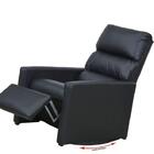 Poltrona Reclinável C/ Balanço Fiesta - Preto Corino