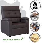 Poltrona Reclinável Cacau Corino Akinori Shop Jm