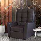 Poltrona Reclinável Cacau Corino Eliot Shop Jm