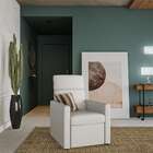 Poltrona Reclinável Cenisia Bege