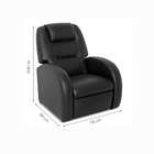 Poltrona Reclinável Civic Preta