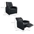 Poltrona Reclinável Classic Preta