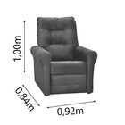 Poltrona Reclinável Clio Mx 24 Matrix