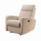 Poltrona Reclinável Com Sistema Articulado Viena Bege