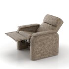 Poltrona Reclinável Comfort  Bege