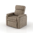 Poltrona Reclinável Comfort  Bege