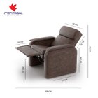 Poltrona Reclinável Comfort  Marrom