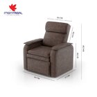 Poltrona Reclinável Comfort  Marrom