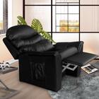 Poltrona Reclinável Corino Preto Sharpay Shop Jm