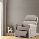 Poltrona Reclinável Dallas  Bege