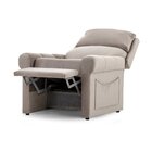 Poltrona Reclinável Dallas  Bege