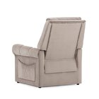 Poltrona Reclinável Dallas  Bege
